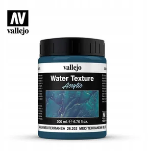 Vallejo Diorama Effects Mediterranean Blue 200ml - Akcesoria do gier planszowych - miniaturka - grafika 1