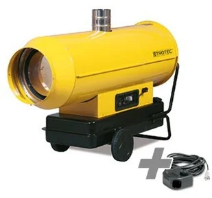 TROTEC Nagrzewnica olejowa IDS 80 + wbudowany termostat - Rekuperatory i centrale - miniaturka - grafika 1