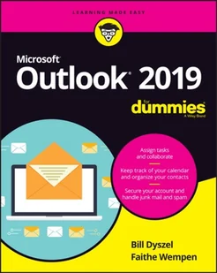 Faithe Wempen; Bill Dyszel Outlook 2019 For Dummies - Obcojęzyczne książki informatyczne - miniaturka - grafika 1