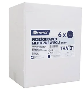 Merida Prześcieradło celulozowe w roli 50 cm x 80 m - Akcesoria medyczne - miniaturka - grafika 1