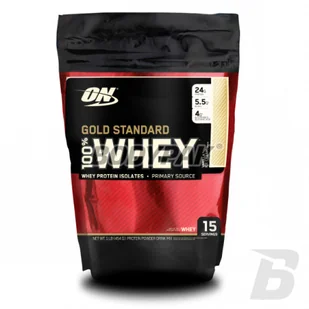 Optimum ON 100% WHEY Gold Standard - 450g truskawka - Odżywki białkowe - miniaturka - grafika 1