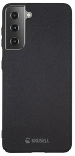 Krusell SandCover Sam G991 S21 czarny /black 62244 - Etui i futerały do telefonów - miniaturka - grafika 1