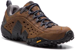 Merrell Trekkingi Intercept J598633 Dark Earth - Buty trekkingowe męskie - miniaturka - grafika 1
