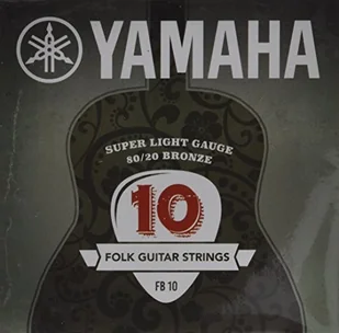 Yamaha gitarowe; daddario; struny FB 10 - Struny gitarowe  - miniaturka - grafika 1