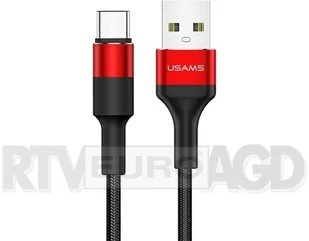 USAMS Kabel pleciony U5 2A USB-C US-SJ221 SJ221TC02 - Kable USB - miniaturka - grafika 1
