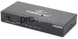 Gembird Splitter HDMI, 1x4 DSP-4PH4-02 - Rozgałęźniki - miniaturka - grafika 5