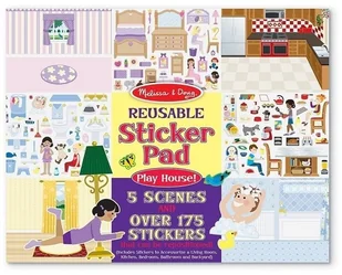 Melissa&Doug Naklejki Wokół Domu - Przybory szkolne - miniaturka - grafika 2
