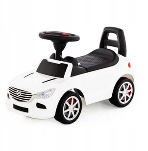 Samochód Jeździk Super Car Biały Polesie - Jeździki dla dzieci - miniaturka - grafika 6