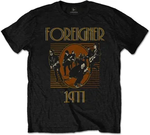Foreigner Foreigner Unisex Tee Est' 1977 M - Merch - miniaturka - grafika 1