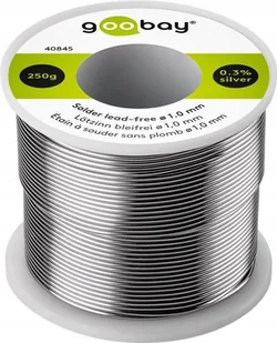 Cyna lutownicza bezołowiowa 1mm 250g 40845 - Akcesoria do lutowania - miniaturka - grafika 1
