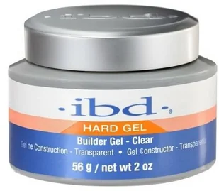 IBD Żel budujący do paznokci Hard Builder Gel Clear 56 g - Żele do paznokci - miniaturka - grafika 1