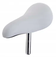 Siodełka rowerowe i akcesoria - Selle Mio Siodło dziecięce Mio 12" SM-02 białe 320172 - miniaturka - grafika 1