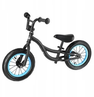 RB202 12' Black Rowerek Biegowy Nils Fun - Rowerki biegowe - miniaturka - grafika 2