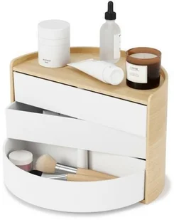 Umbra Organizer Moona biały/ naturalny - Pudła i pojemniki do przechowywania - miniaturka - grafika 1