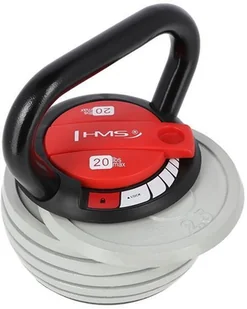 HMS KR20 KETTLEBELL REGULOWANY 20 LBS HMS - Kettlebell - miniaturka - grafika 1