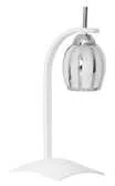 Luminex Andes 3152 lampa stołowa 1x8W GU10 biały/chrom - Lampy stojące - miniaturka - grafika 1