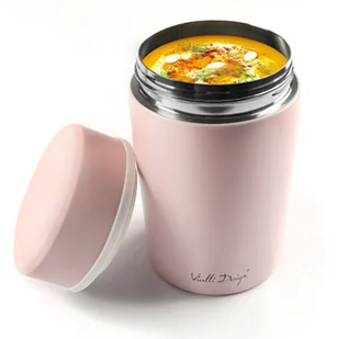 Vialli Design Termos obiadowy Fuori - różowy 7732 - Termosy - miniaturka - grafika 3