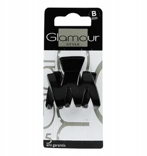 Glamour Klamra do spinania włosów Czarna - Ozdoby do włosów - miniaturka - grafika 1