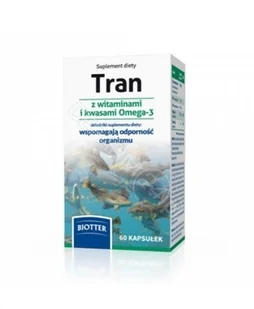 DIAGNOSIS Tran z witaminami + kwasy omega-3 60 szt. - Witaminy i minerały - miniaturka - grafika 1