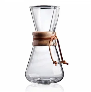 Hario Chemex Classic Coffee Maker - 3 filiżanki - Zaparzacze i kawiarki - miniaturka - grafika 1