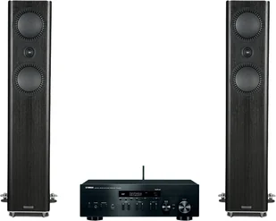 Yamaha R-N402D czarny) + QX-3 czarny) - Zestawy stereo - miniaturka - grafika 1