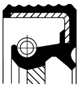 Układ napędowy - akcesoria - CORTECO Pierścień uszczelniający wału, różnicowy 01036175B - miniaturka - grafika 1