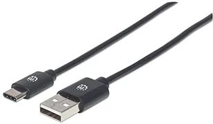 Manhattan Kabel USB, czarny 354936 - Kable USB - miniaturka - grafika 1