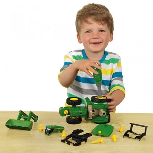 John KLEIN Transporter + Traktor Deere 3908 - Samochody i pojazdy dla dzieci - miniaturka - grafika 3