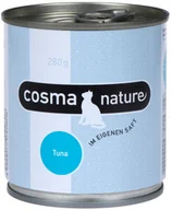 Mokra karma dla kotów - Cosma Nature 12 x 280 g Kurczak i tuńczyk z serem - miniaturka - grafika 1