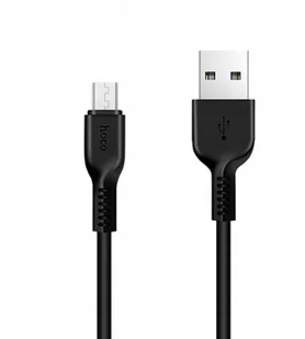 Hoco X20 Kabel Z Usb Na Micro Usb Usb-b 1M Czarny - Kable USB - miniaturka - grafika 1