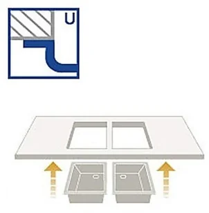 Villeroy & Boch Subway XU Premiumline 6758 01 TR - Zlewozmywaki - miniaturka - grafika 6