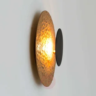J. Holländer LED-Wandleuchte Infinity in Gold, 20 cm - Lampy ścienne - miniaturka - grafika 5
