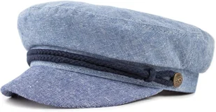Brixton kaszkiet Fiddler Cap Light Blue/Navy - Czapki damskie - miniaturka - grafika 1