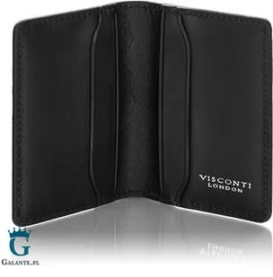 Visconti Skórzane etui na karty ENZ-75 z RFID ENZ-75 - Portfele - miniaturka - grafika 2