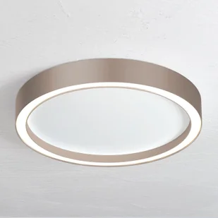 Bopp Aura lampa sufitowa LED 30cm biała/taupe - Lampy sufitowe - miniaturka - grafika 1