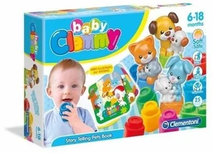 Clementoni Clemmy Baby. Słodkie Zwierzaki - Klocki - miniaturka - grafika 1