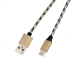 LogiLink USB-C 1.0m brązowo/czarny CU0133 - Kable USB - miniaturka - grafika 1