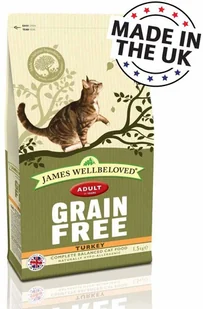 James Wellbeloved Grain Free Turkey 4 kg - Sucha karma dla kotów - miniaturka - grafika 1