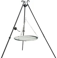 Paleniska ogrodowe - Grill Trójnóg Ogniskowy Fi 60 CM Ruszt Nad Ognisko - miniaturka - grafika 1