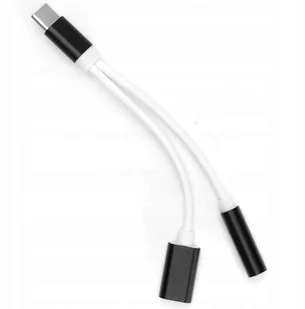 Adapter Usb Typ C - Mini Jack 3,5mm + Ładowanie - Złącza, przejściówki, adaptery - miniaturka - grafika 7