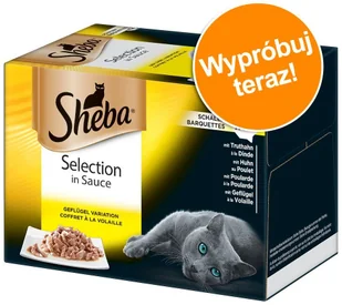 Sheba Zestaw tacki, 48 x 85 g - Sauce Specialé, 12 x 85 g - Mokra karma dla kotów - miniaturka - grafika 2