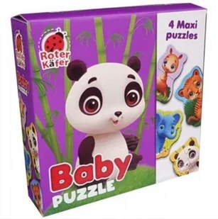 Roter Kafer Baby puzzle edukacyjne maxi Zoo - Puzzle - miniaturka - grafika 1
