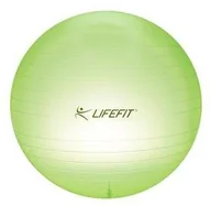 Piłki do ćwiczeń - Lifefit Gymnastický míč Transparent 65cm zielony - miniaturka - grafika 1