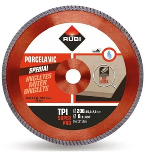 RUBI Tarcza diamentowa TPI 200 SUPERPRO 31966 31966 - Tarcze do pił - miniaturka - grafika 2