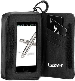 PORTFEL LEZYNE PHONE WALLET NA SMARTFON CZARNY 108945 - Sakwy rowerowe - miniaturka - grafika 2