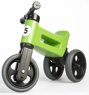Teddies Funny Wheels New Sport 2v1 zielony - Rowerki biegowe - miniaturka - grafika 1