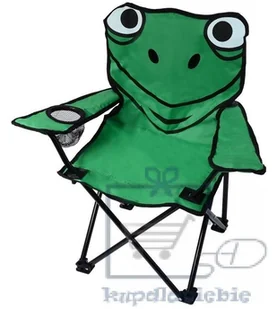 Cattara Dziecięce krzesło kempingowe FROG - Fotele i krzesła ogrodowe - miniaturka - grafika 1