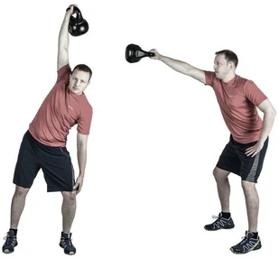 Movit HANTLA KOMPOZYTOWA KULA KETTLEBELL 8KG 20040370 - Kettlebell - miniaturka - grafika 7