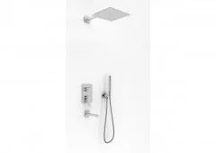 Kohlman QW211HQ30 EXCELENT zestaw wannowy QW211HQ30 - Słuchawki prysznicowe - miniaturka - grafika 1