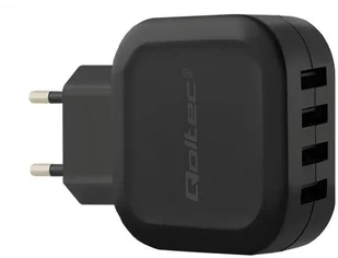 Qoltec Ładowarka sieciowa | 24W | 5V | 4.8A | 4xUSB 50192 - Ładowarki do telefonów - miniaturka - grafika 5